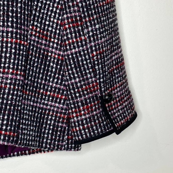 Ann Taylor Loft Womans Tweed Cropped Blazer Jacket Size 10 - Picture 6 of 9